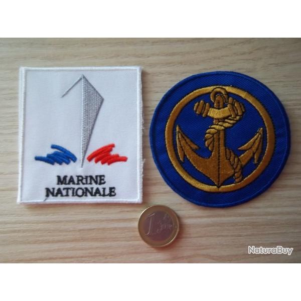 lot 2 �cussons marine Fran�aise insignes militaire