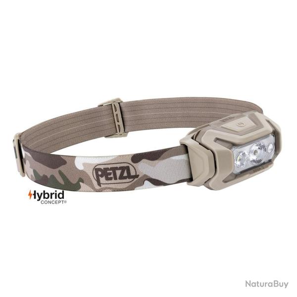 Lampe frontale Hybrid Aria 2 RGB camo - �clairage blanc, rouge, vert et bleu - 450 lumens