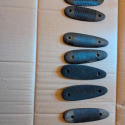 Lot de 8 plaques de couche pour fusils anciens