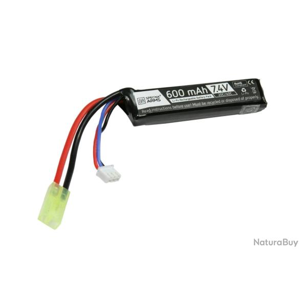 Batterie LiPo 7,4v Stick / PDW 600mAh (Specna Arms)