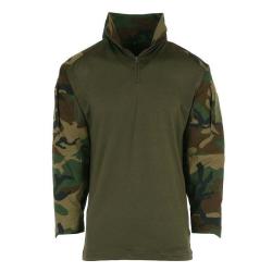 Combat Shirt Tactique (101 Inc) L Woodland