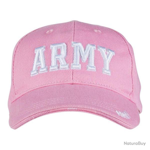 Casquette Baseball Army (101 Inc) Rose