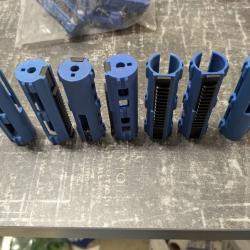 Lot 7 piston blowback all&eacute;g&eacute; AEG dent metal