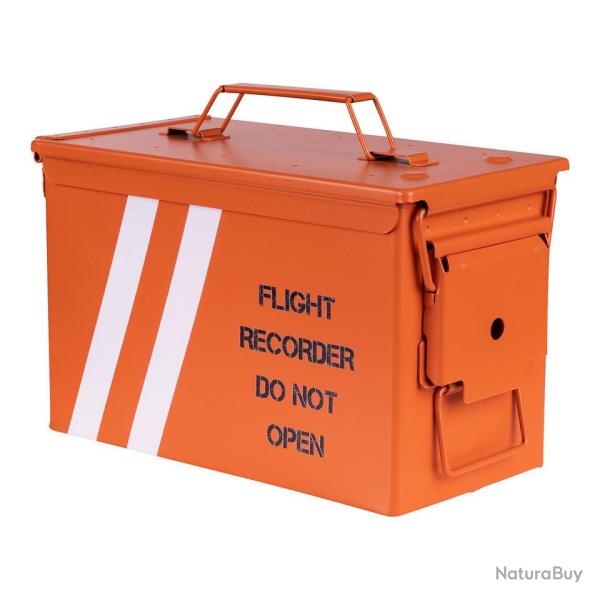 Caisse � munition Enregistreur de vol - Cal. 50 mm - Orange