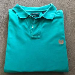 Polo Chaps Homme Taille XL Couleur Turquoise Et orange