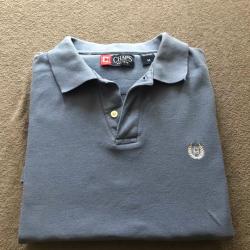 Polo Chaps Homme Taille M Couleur Gris Bleu