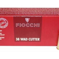 Cartouches Fiocchi c/38sp lwc 148 grs