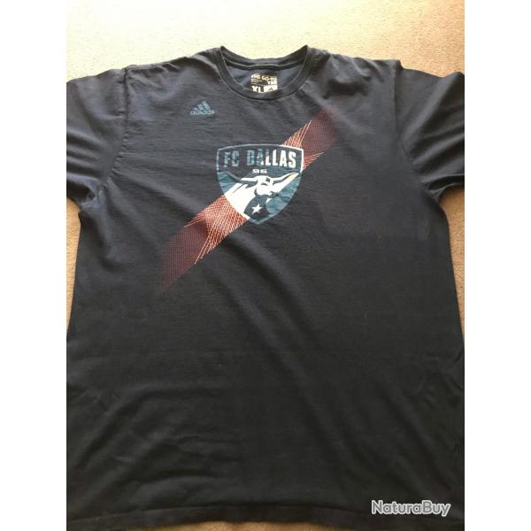 Tee Shirt Adidas Fc Dallas 96 Sport Homme Taille XL Couleur Marine
