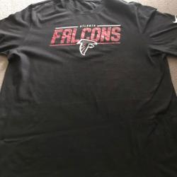 Tee Shirt Nike Atlanta Falcons Sport Homme Taille XL Couleur Noir Et Rouge