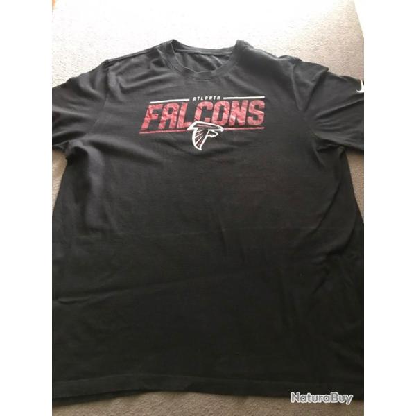 Tee Shirt Nike Atlanta Falcons Sport Homme Taille XL Couleur Noir Et Rouge
