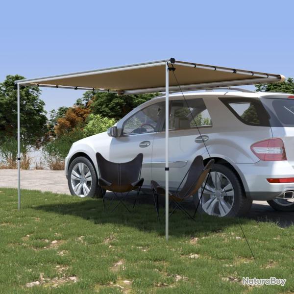 Auvent de camping-car et caravane 3x2x2,15 m Beige