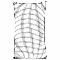 Filet pour remorque avec corde &eacute;lastique noir 2,1x1,25 m PP