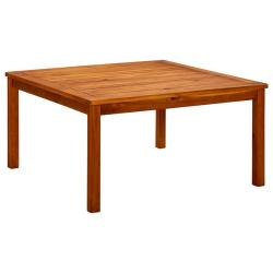 Table basse de 85x85x45 cm Bois solide d'acacia
