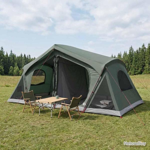 Tente Cabane Vert arm�e 480 x 273 x 205 cm Polyester et Acier