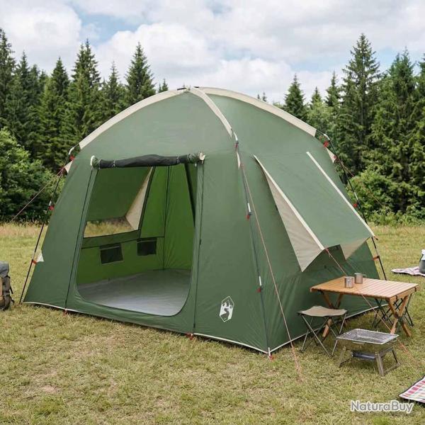 Tente Cabane avec toit Vert 210 x 210 x 138 cm Polyester