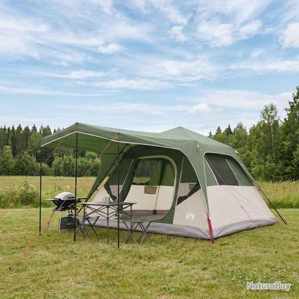 Tente familiale Vert 305 x 275 x 190 cm Polyester et Acier