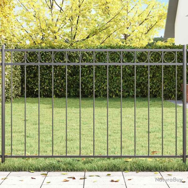 �l�ment de cl�ture ASSEN 170 x 100 cm Acier Gris
