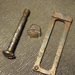 US militaria WW1 Lot de pi&egrave;ces US17 / P14 Occasion