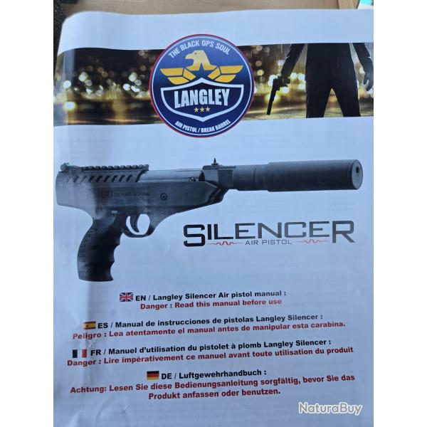 PISTOLET AIR COMPRIME 10 JOULES