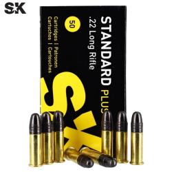 Cartouches SK 22LR STANDARD PLUS 40 grains x50