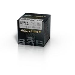 CARTOUCHES SELLIER & BELLOT 223 Rem 55gr x100
