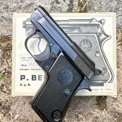 Pistolet beretta model 950B CALIBRE 6,35 MM 25 ACP
