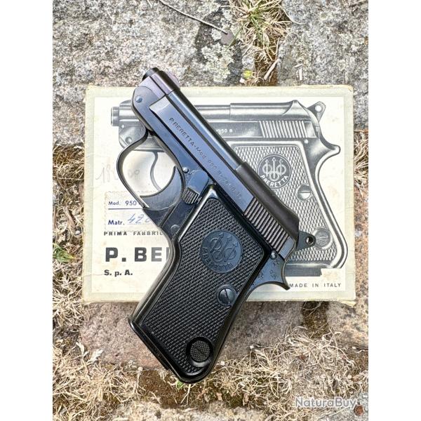 Pistolet beretta model 950B CALIBRE 6,35 MM 25 ACP