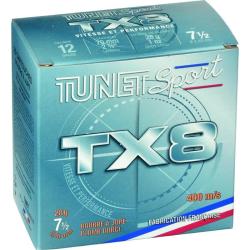 Cartouche TUNET CAL.12/70 TX8 28GR N&deg;7.5