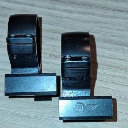 Collier CZ Diam&egrave;tre 30mm , pour rail picatinny 22mm