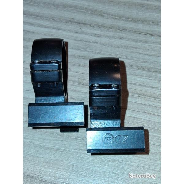 Collier CZ Diam�tre 30mm , pour rail picatinny 22mm