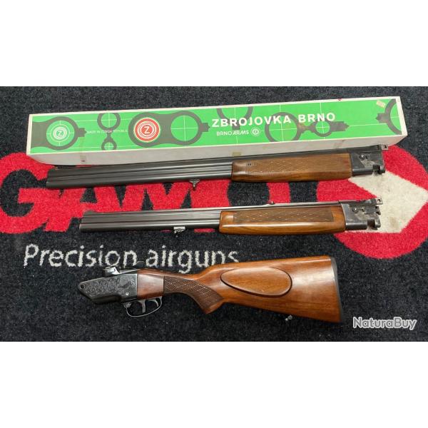Mixte BRNO ARMS mod�le ZH 304 calibre 12/70 et 7x65R et un canon calibre 12/70 et 12/70