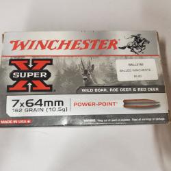 7x64 winchester boite 15 munitions