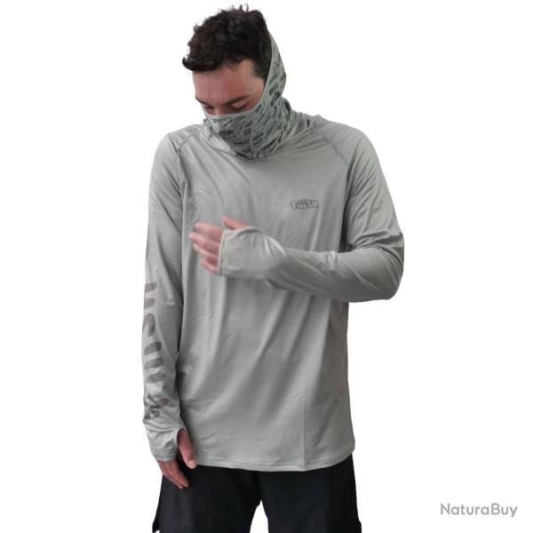 T-Shirt UV Fiiish Olive Green XL Olive Green