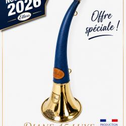 ELLESS - 166/3B - Gain&eacute;e Bleu - 45 cm - "DIANE 45 Luxe" - Embout Magnum - PERSONNALISABLE !