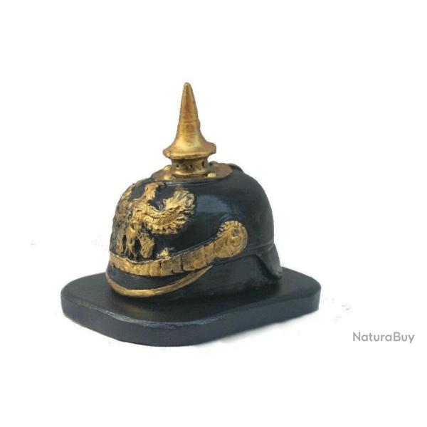 Casque � pointe Prussien-Presse Papier sur socle