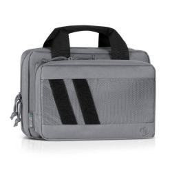 HOUSSE PISTOL CASE GRIS 2 ARMES