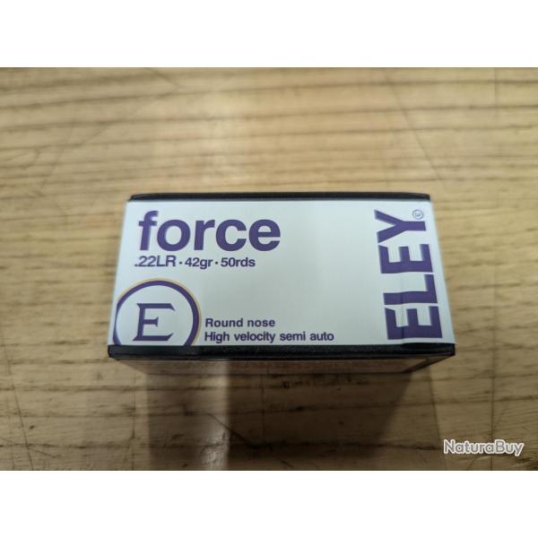Eley Force 22LR 42GRS X500