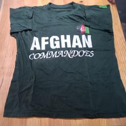 Tee-shirt commando afghan