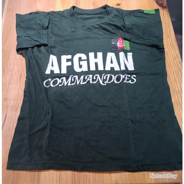 Tee-shirt commando afghan