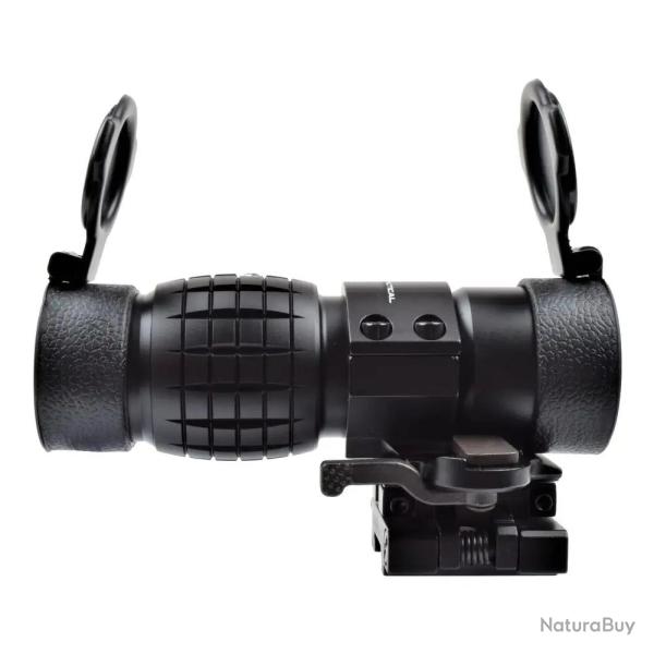 Magnifier x3 avec montage basculant JS Tactical