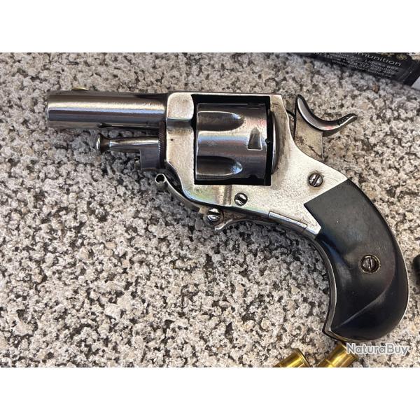 superbe revolver 22 short rimfire