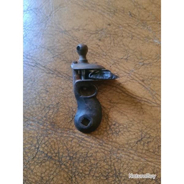 Chien silex pistolet an9/ an13  d origine avec son silex