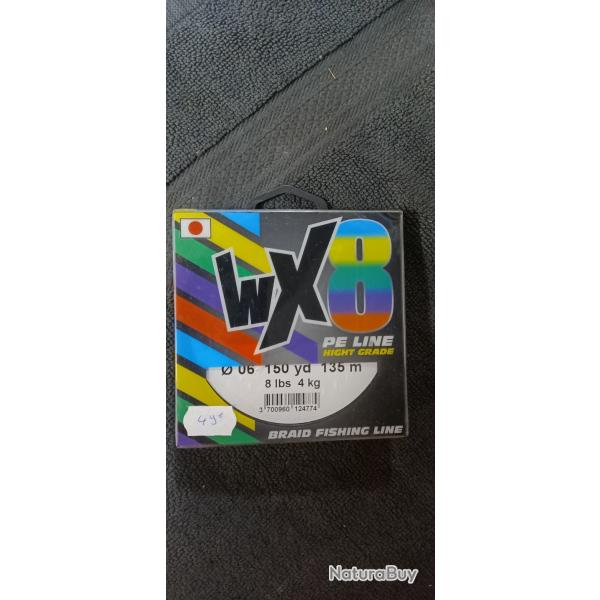 Tresse Powerline Wx8 Multicolor - 135M - 6/100