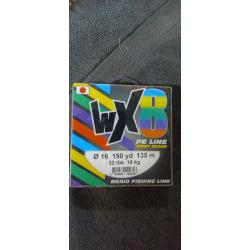 Tresse Powerline Wx8 Multicolor - 135M - 14/100