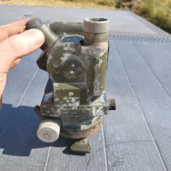 "Objet militaire militaria collection lunette visee theodolite jd moeller wedel"