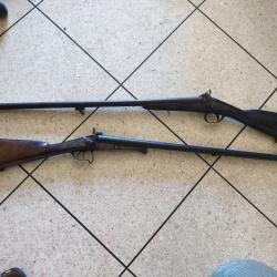 Lot de fusil ( broche et percussions)