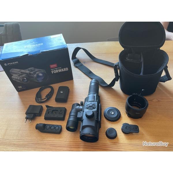 Pulsar FN455S + bague de clip sur lunettes 56mm