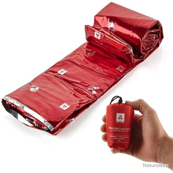Couverture de survie Arva Emergency Blanket 70G