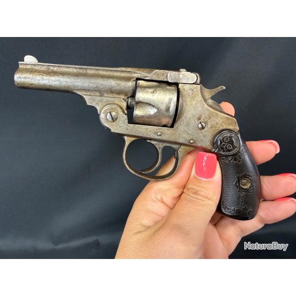IVER JOHNSON SAFETY AUTO HAMMER 1ST MODEL cal. 32sw num�ro de s�rie 84704