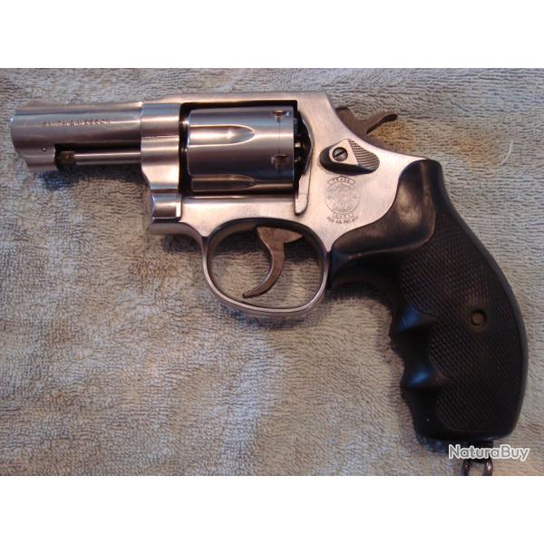 REVOLVER SMITH ET WESSON MOD 64 INOX 38 SPECIAL